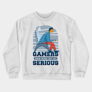 Getting Serious Crewneck Sweatshirt